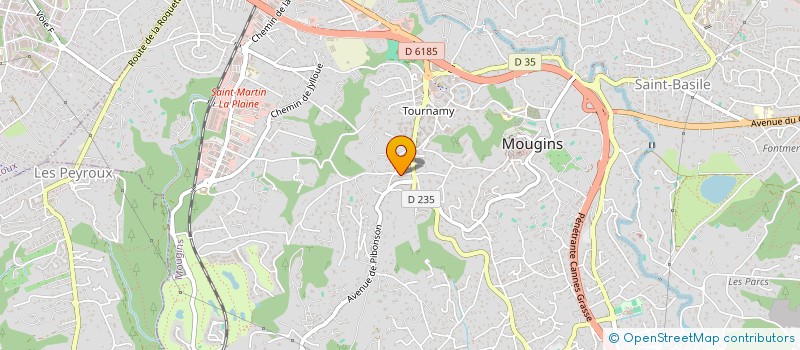 localisation de l'entreprise US MARINE à MOUGINS