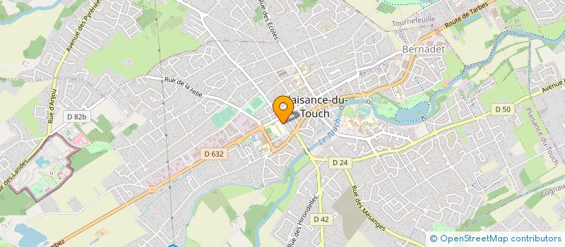 localisation de l'entreprise US PLAISANCE BASKET  PLAISANCE-DU-TOUCH