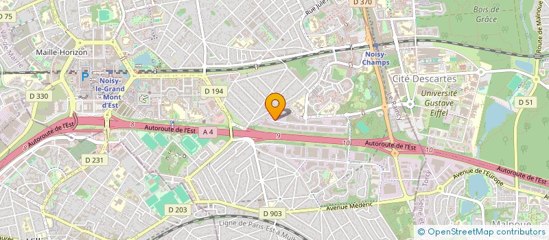 localisation de l'entreprise US REFRIGERATION CONTROLS  NOISY-LE-GRAND