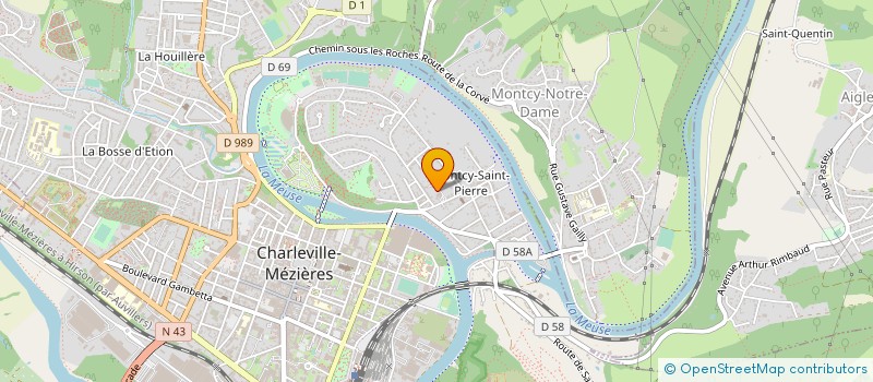 localisation de l'entreprise US SOCIETE DE TIR CHARLEVILLE MEZIERES  CHARLEVILLE-MEZIERES