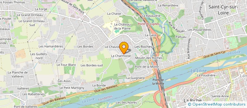 localisation de l'entreprise US3E  FONDETTES