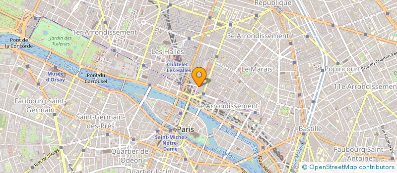 localisation de l'entreprise USA SPORTS COLLECTORS à PARIS