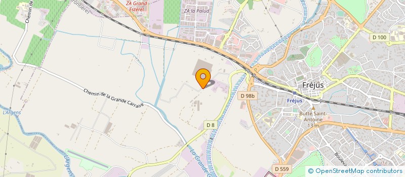localisation de l'entreprise USAGERS CANTINE DU PERSONNEL STATION PLANTES FREJUS à FREJUS