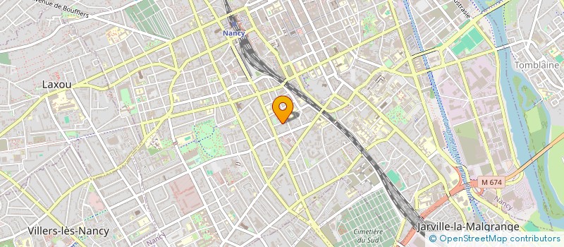 localisation de l'entreprise USAGERS DES PISCINES DU GRAND NANCY (UPGN)  NANCY