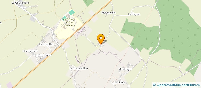 localisation de l'entreprise USAGERS DU RESTAURANT DE L INRA DE LUSIGNAN à LUSIGNAN