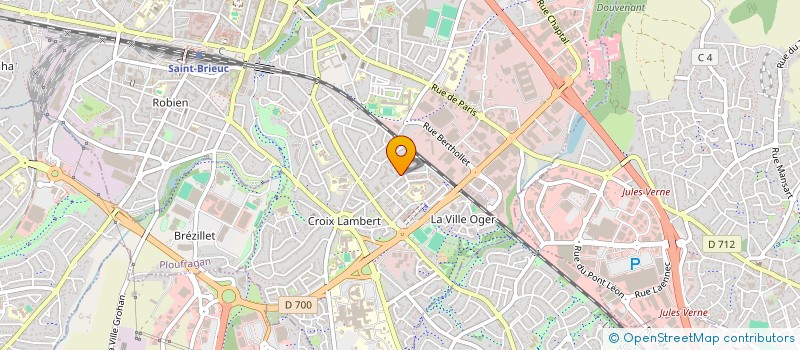 localisation de l'entreprise USAGERS RESTAURANT LABORATOIRE REGIONAL à SAINT-BRIEUC