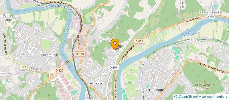 localisation de l'entreprise USAGI DI SUCCESSO  CAHORS