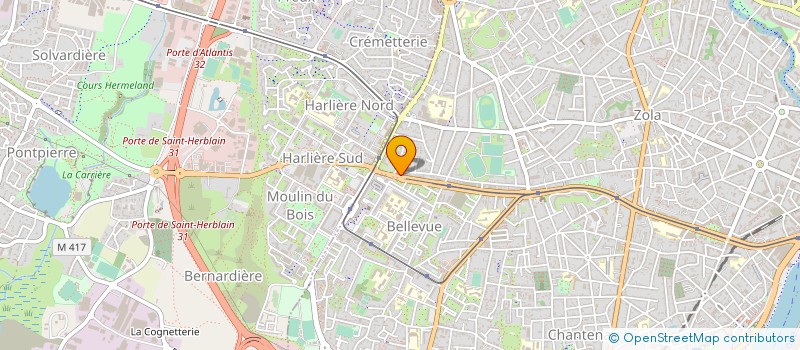 localisation de l'entreprise USAJ BATIMENT à NANTES