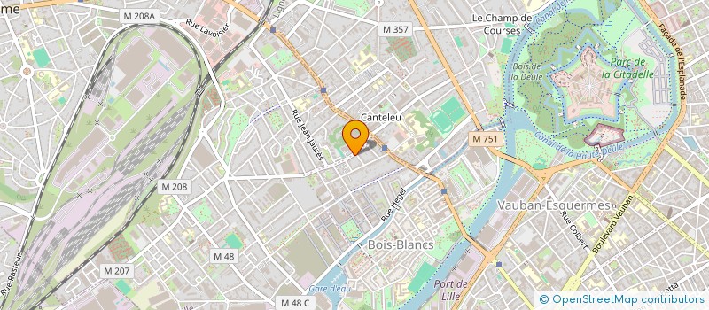 localisation de l'entreprise USAREA à LILLE