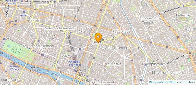 localisation de l'entreprise USBEK & RICA à LEVALLOIS-PERRET