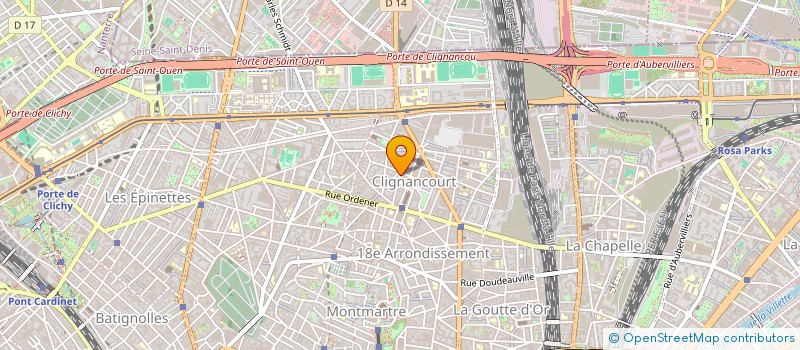 localisation de l'entreprise USCA  PARIS