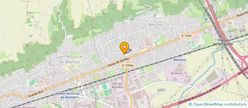 localisation de l'entreprise USCA à BEYNOST