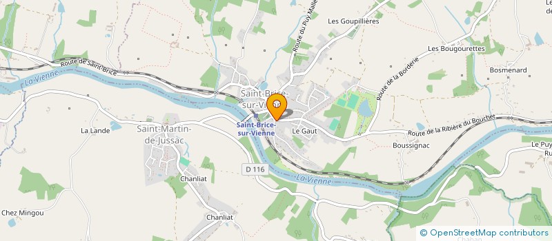 localisation de l'entreprise USCAIN & CO  SAINT-BRICE-SUR-VIENNE