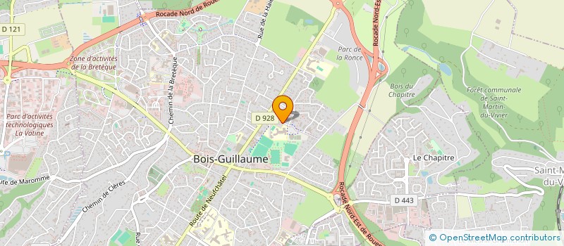 localisation de l'entreprise USCBB CYCLISME à BOIS-GUILLAUME