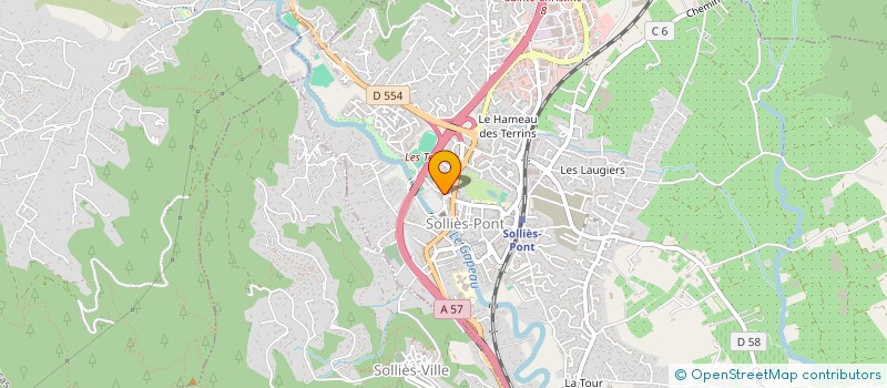 localisation de l'entreprise USCHKA  SOLLIES-PONT