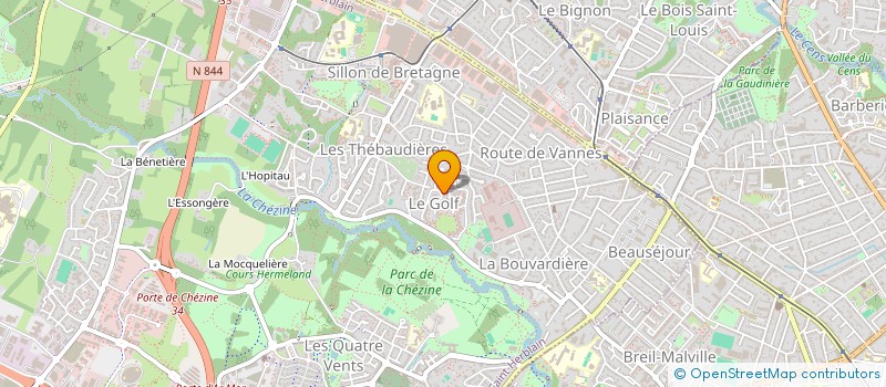 localisation de l'entreprise USCO COURTAGE  SAINT-HERBLAIN