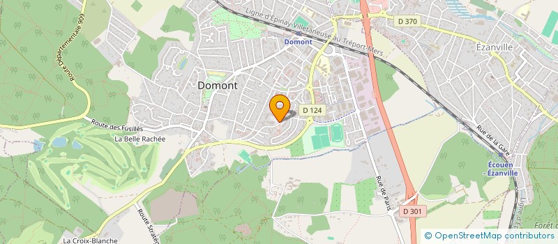 localisation de l'entreprise USCPASTEUR  SARCELLES