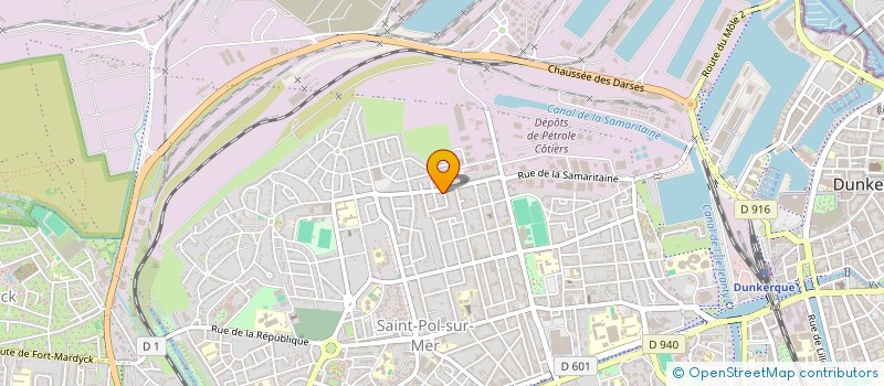 localisation de l'entreprise USDK TWIRL à DUNKERQUE