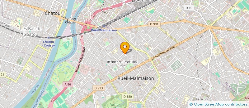 localisation de l'entreprise USE AND SHARE à RUEIL-MALMAISON