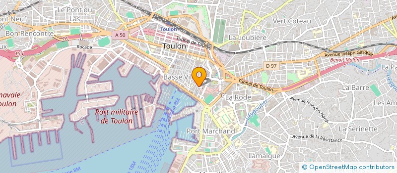 localisation de l'entreprise USE ME  TOULON