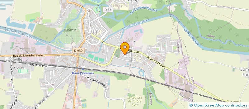 localisation de l'entreprise USEH XXL  HAM