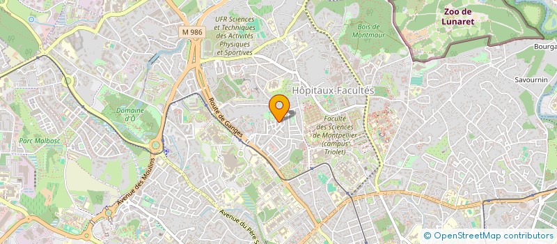 localisation de l'entreprise USENET CONSULTING à MONTPELLIER