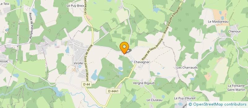 localisation de l'entreprise USEP BOISSEUIL  BOISSEUIL