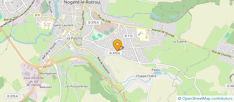 localisation de l'entreprise USEP BRASSENS à NOGENT-LE-ROTROU