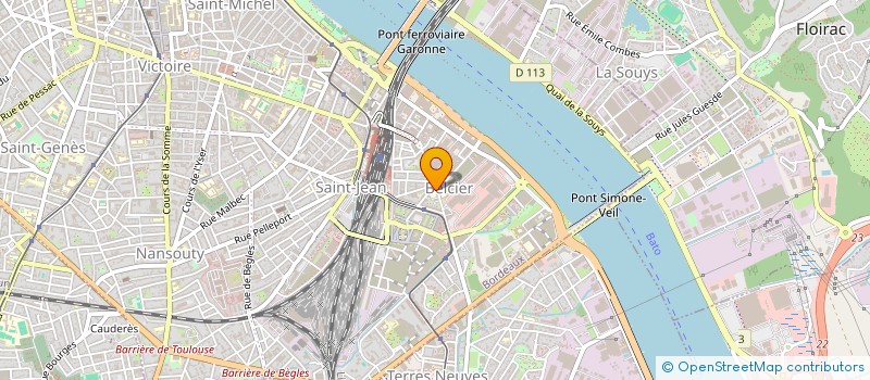 localisation de l'entreprise USEP BUISSON BORDEAUX  BORDEAUX