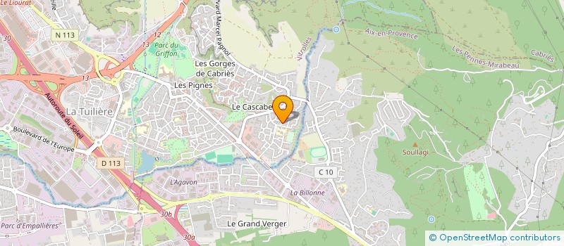 localisation de l'entreprise USEP CLARET MATHEOS à VITROLLES