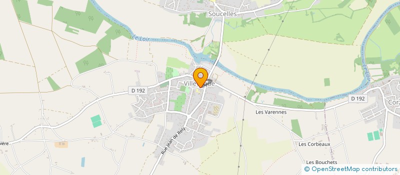 localisation de l'entreprise USEP CORZE  CORZE