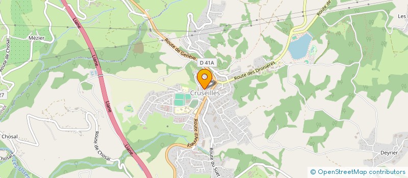 localisation de l'entreprise USEP CUVAT  CUVAT