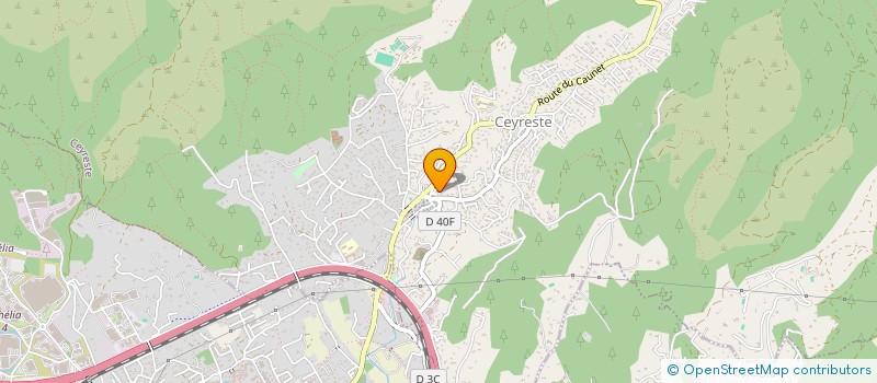 localisation de l'entreprise USEP DE L ECOLE PUBLIQUE à CEYRESTE