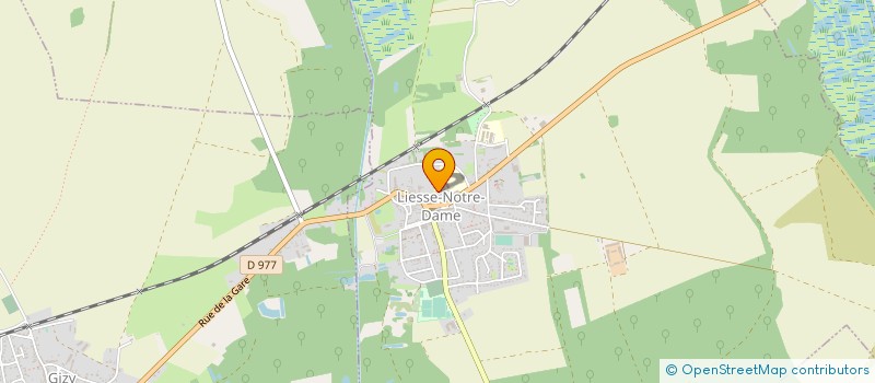 localisation de l'entreprise USEP DES MARAIS à LIESSE-NOTRE-DAME