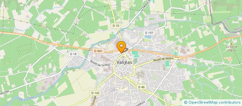 localisation de l'entreprise USEP DU DISTRICT DE VALREAS à VALREAS