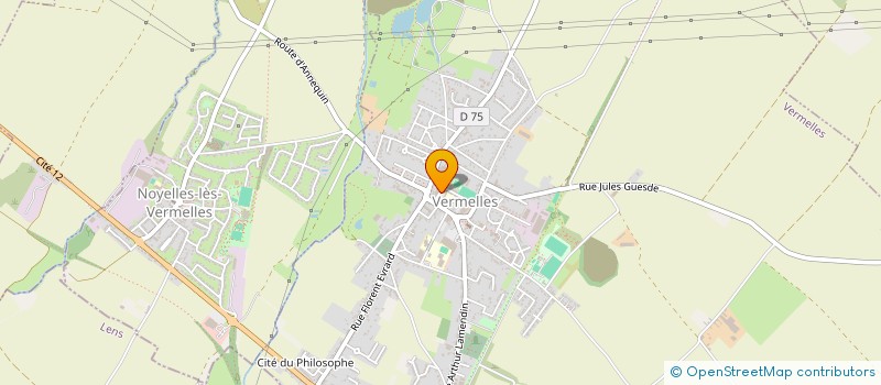 localisation de l'entreprise USEP ECOLE DU CENTRE VERMELLES à VERMELLES