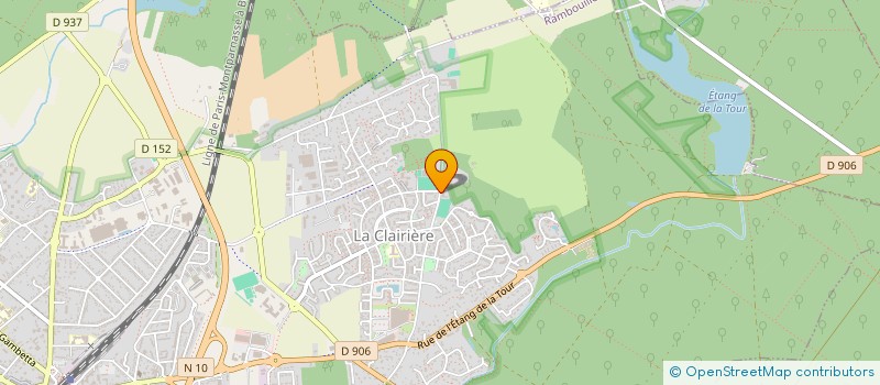 localisation de l'entreprise USEP ECOLE DU VIEIL ORME à RAMBOUILLET