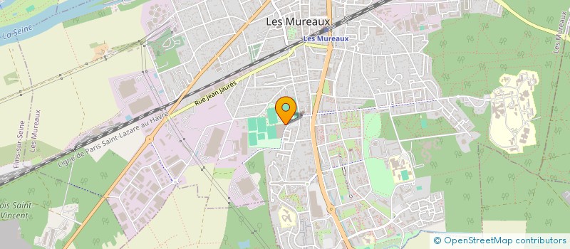 localisation de l'entreprise USEP ECOLE ELEMENTAIRE LEO LAGRANGE à LES MUREAUX