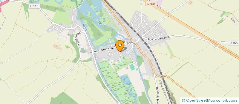 localisation de l'entreprise USEP ECOLE MATERNELLE LES CAPUCINES à BOVES