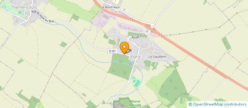 localisation de l'entreprise USEP ECOLE PRIMAIRE  VIGNY