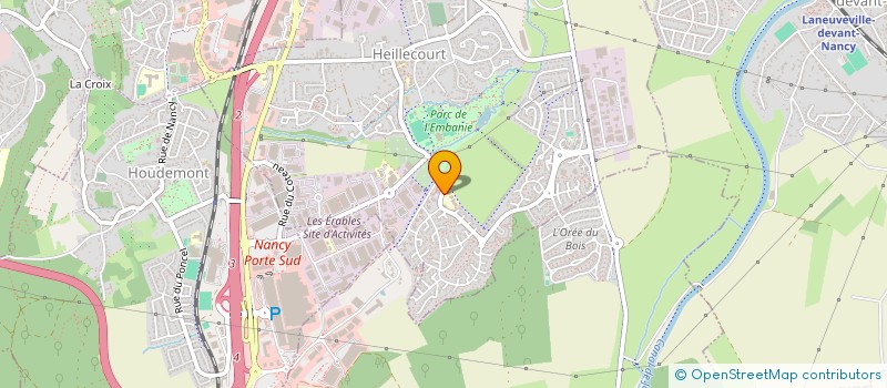 localisation de l'entreprise USEP ECOLE PRIMAIRE CHATEAUBRIAND - HEILLECOURT à HEILLECOURT