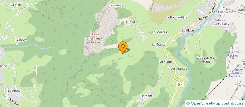 localisation de l'entreprise USEP ECOLE PUBLIQUE DE SAINT JEAN DE SIXT  SAINT-JEAN-DE-SIXT