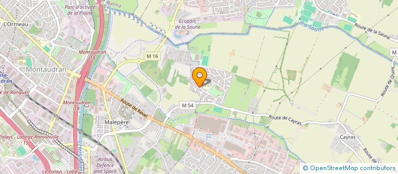 localisation de l'entreprise USEP ELEMENTAIRE CATALA  SAINT-ORENS-DE-GAMEVILLE