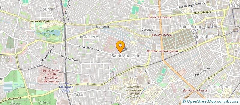 localisation de l'entreprise USEP ELEMENTAIRE FLORNOY à BORDEAUX