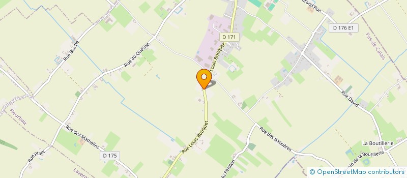 localisation de l'entreprise USEP FLEURBAIX  FLEURBAIX