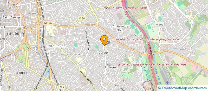 localisation de l'entreprise USEP JEAN MACE à TOULOUSE