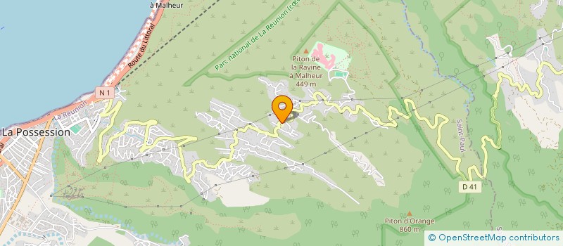 localisation de l'entreprise USEP JOLIOT CURIE  LA POSSESSION