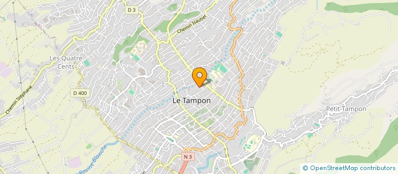 localisation de l'entreprise USEP JULES FERRY  LE TAMPON