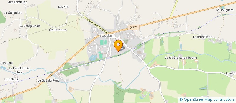 localisation de l'entreprise USEP LA SOUDANAISE à SOUDAN