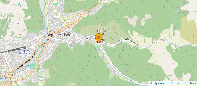 localisation de l'entreprise USEP LE PIGEONNIER  DIGNE-LES-BAINS